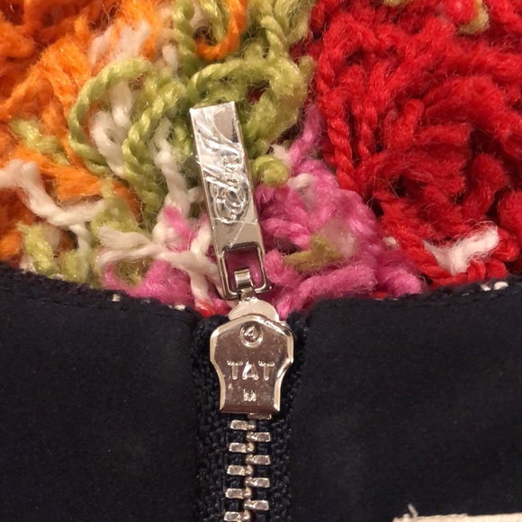 Eliza J Tweed Dress, navy blue size 2P - Picture 9 of 16